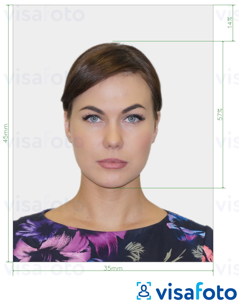 Образец фотографии для __name__ с точными размерами