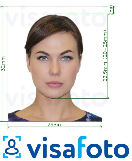 Образец фотографии для __name__ с точными размерами