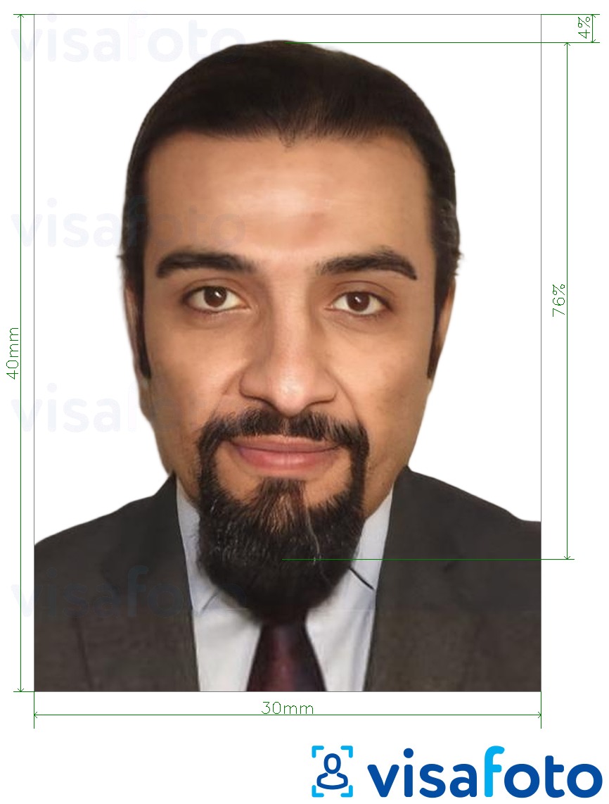 Образец фотографии для __name__ с точными размерами