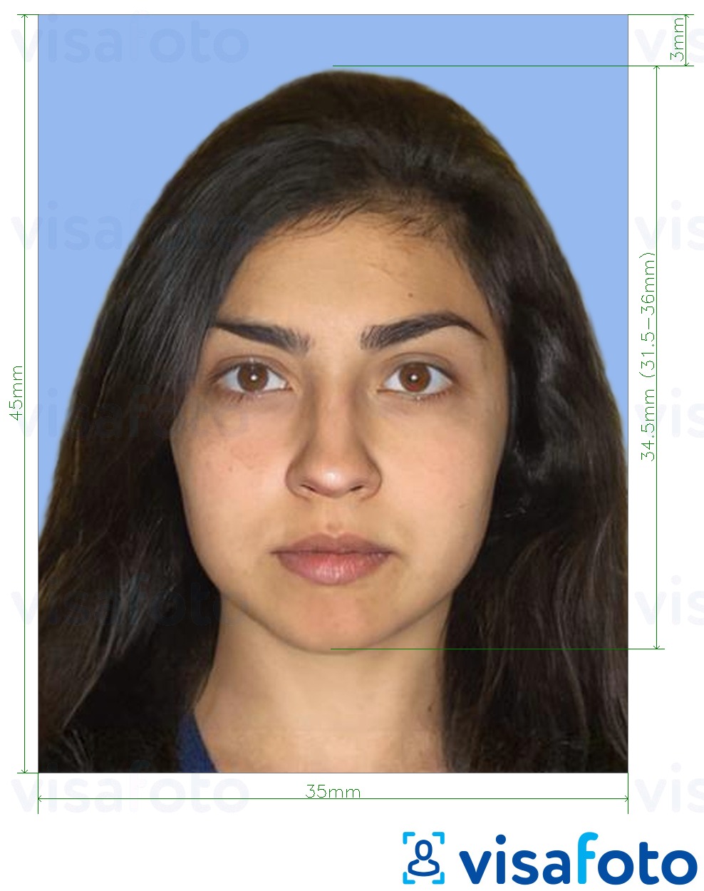 Образец фотографии для __name__ с точными размерами