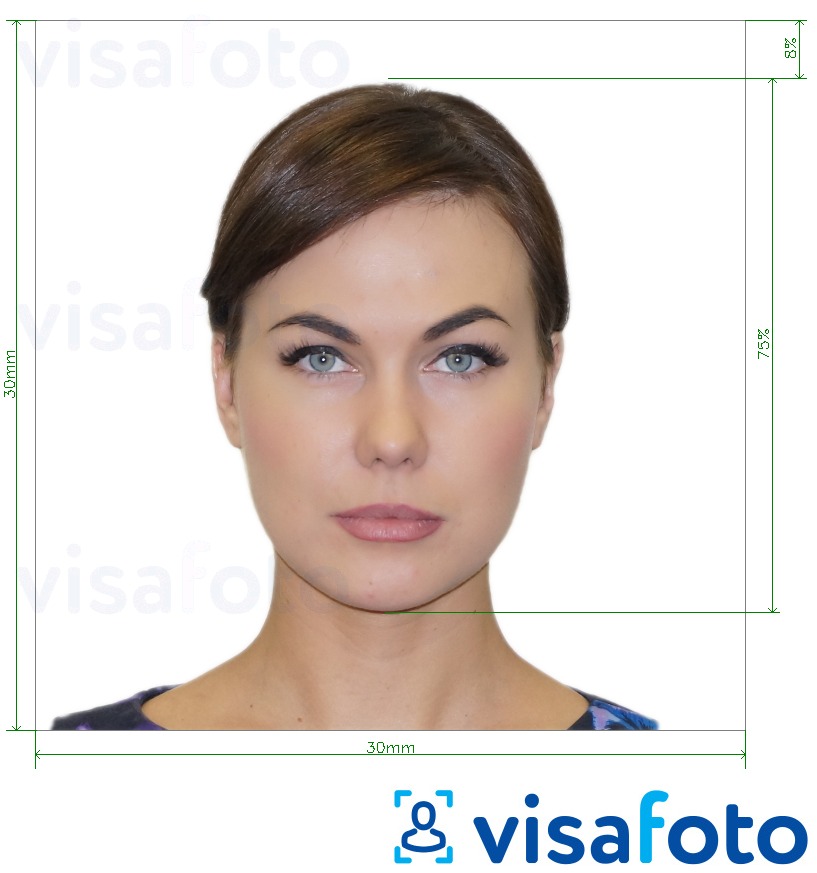 Образец фотографии для __name__ с точными размерами