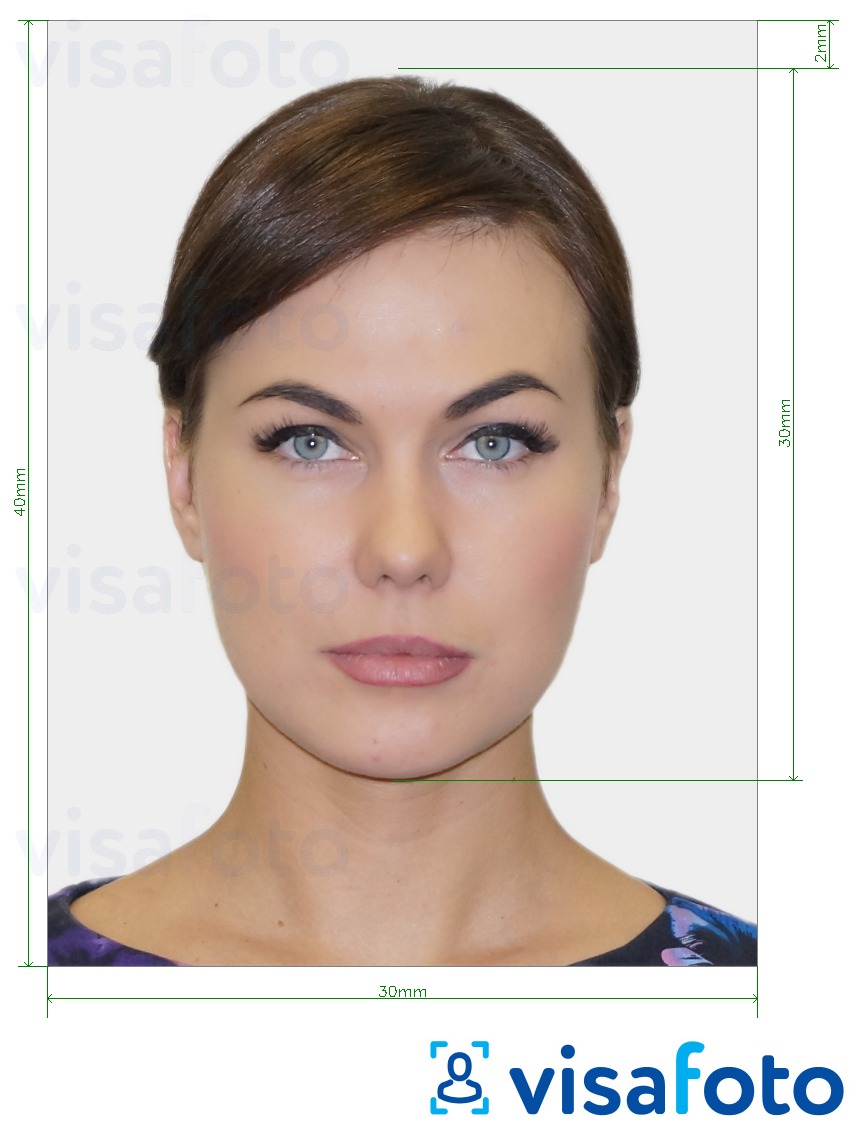 Образец фотографии для __name__ с точными размерами
