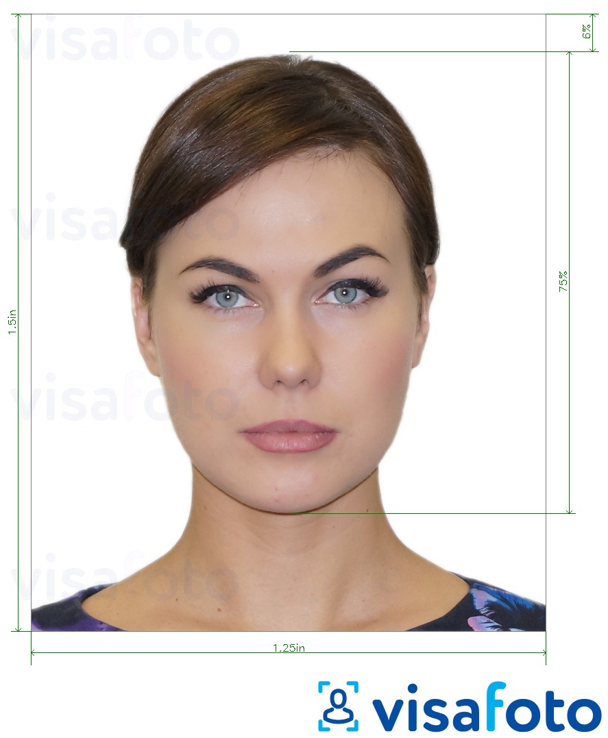 Образец фотографии для __name__ с точными размерами