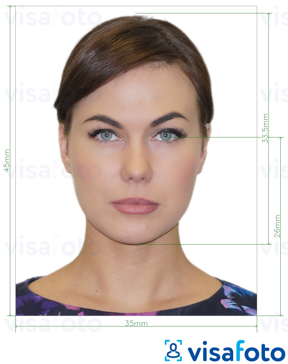 Образец фотографии для __name__ с точными размерами