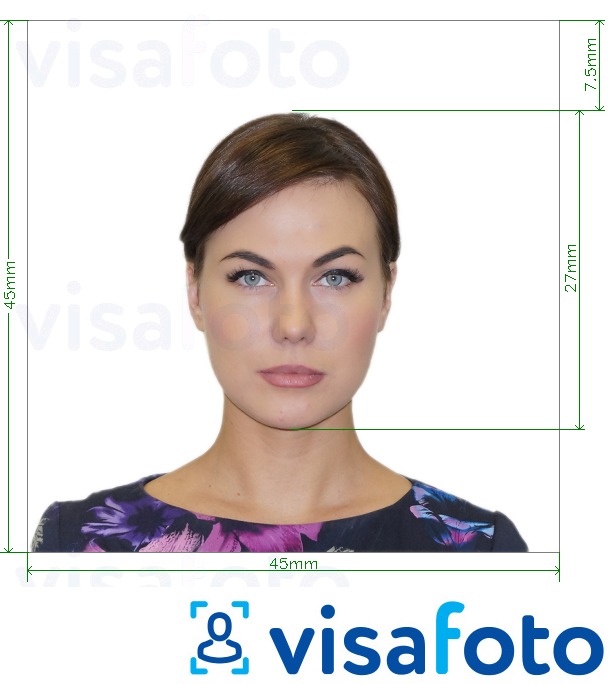 Образец фотографии для __name__ с точными размерами